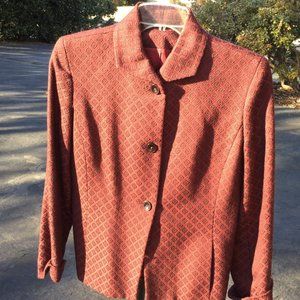 Woolmark Stand Collar Wool Casual Jacket